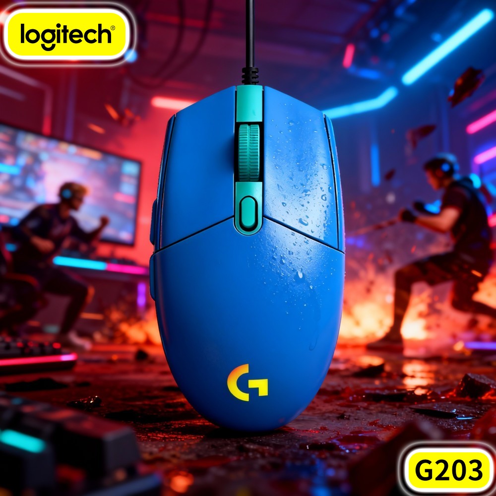 Logitech Mouse G203 - Logitech G203 Wired Gaming Mouse Reliable