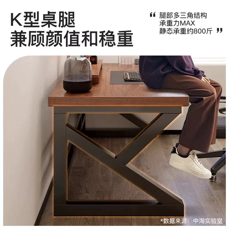 Solid Wood Computer Desk Espor - Esports Gaming Furniture ulasan dan harga