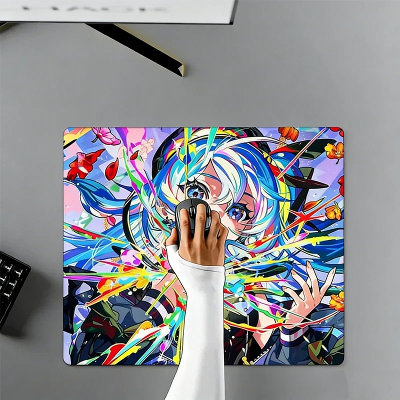 Hear Girl Glass Mousepad Sora  - Esports Gaming Table ulasan dan harga