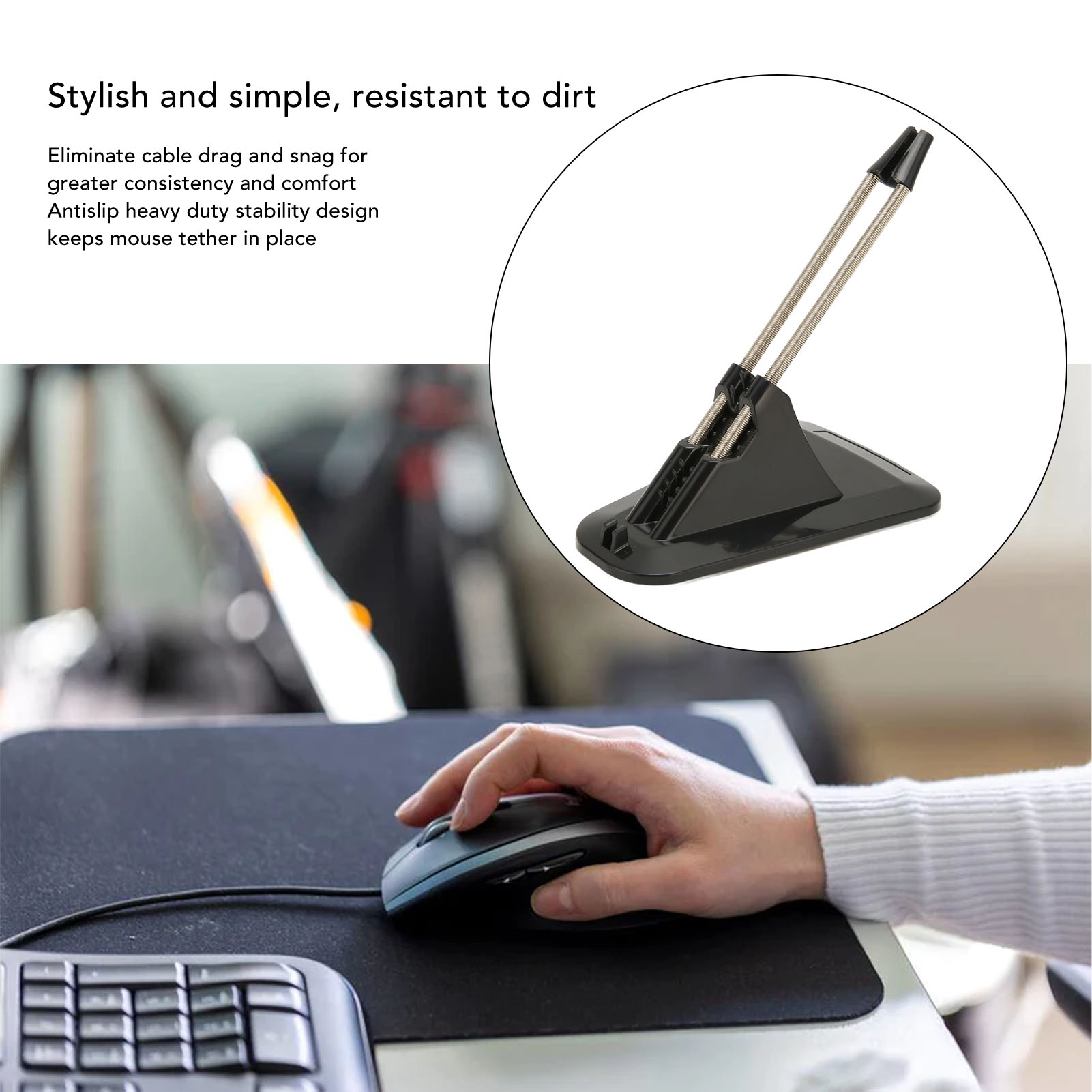 Mouse Cord Management Wear Res - Esports And Gaming Management ulasan dan harga