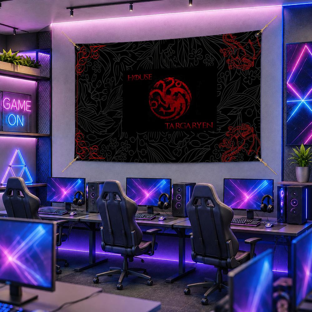 Famous Clan H-House TargaryenS - Esports Gaming Banner ulasan dan harga
