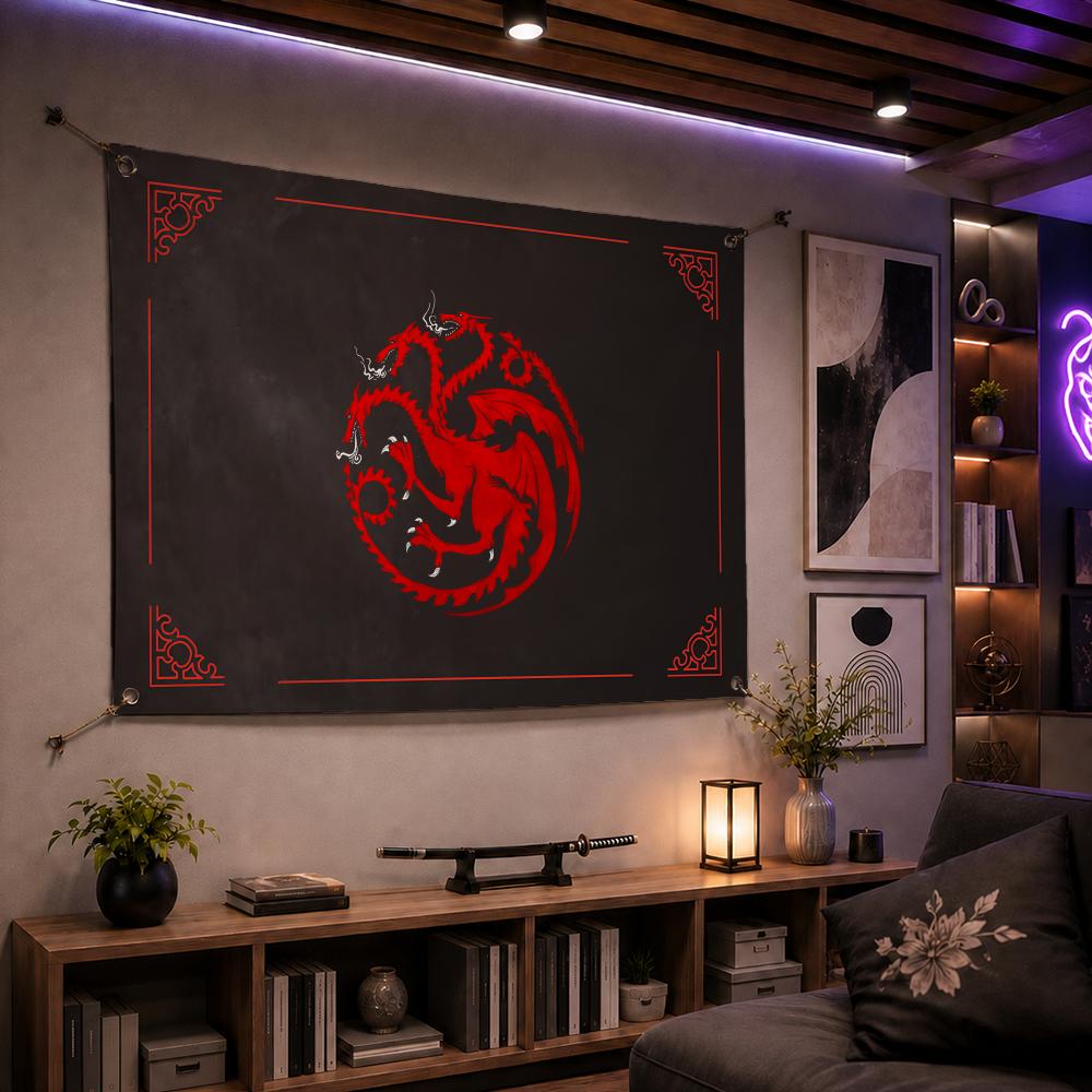 Famous Clan H-House TargaryenS - Esports Gaming Banner ulasan dan harga