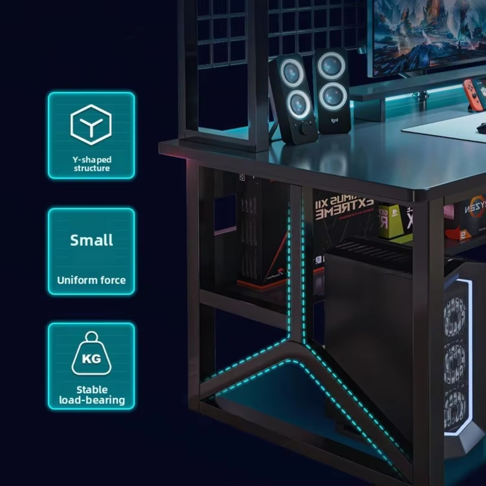 Modern Durable Metal+MDF Espor - Esports Gaming Furniture ulasan dan harga