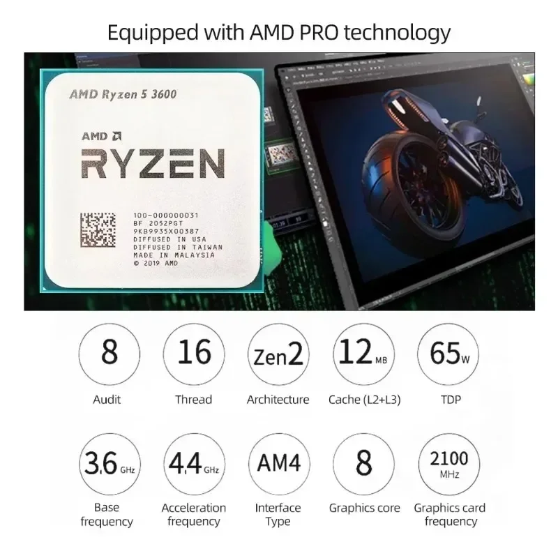 100% Brand New AMD Ryzen 5 R5  - Amd Cpu Ryzen 5 ulasan dan harga