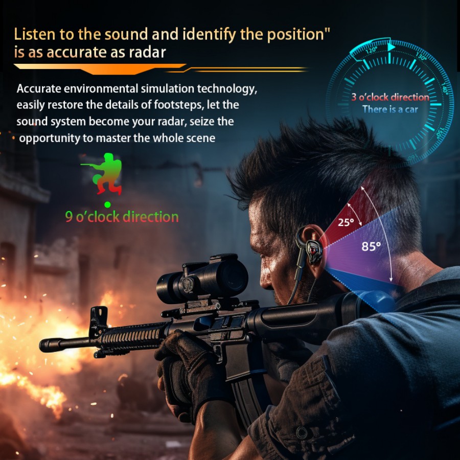 Esports Gaming Headset 360° Su - Esports Gaming Mobile ulasan dan harga