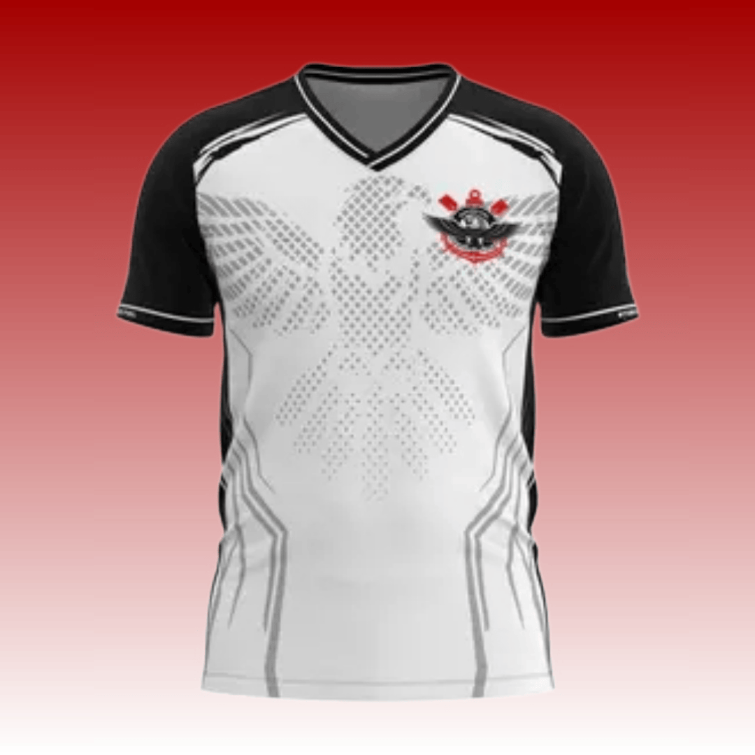 Eagle Pattern E-Sports Jersey  - Esports Gaming Sleeve ulasan dan harga