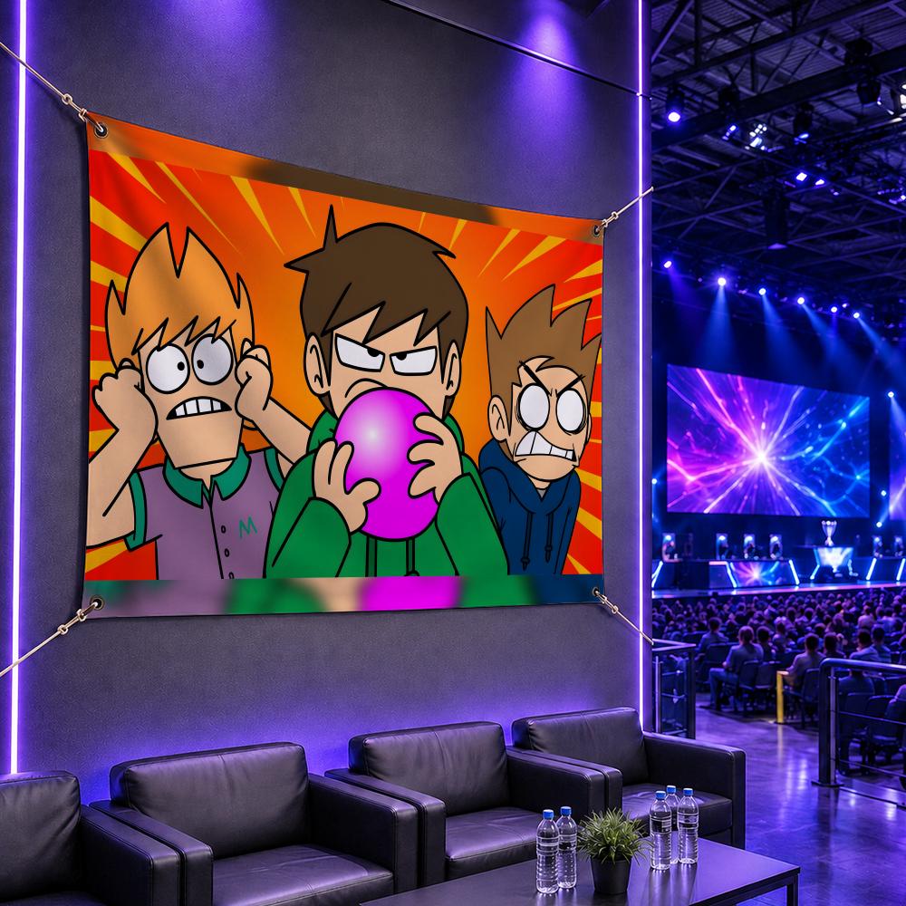 Popular Cartoon E-EddsworldS F - Esports Gaming Banner ulasan dan harga