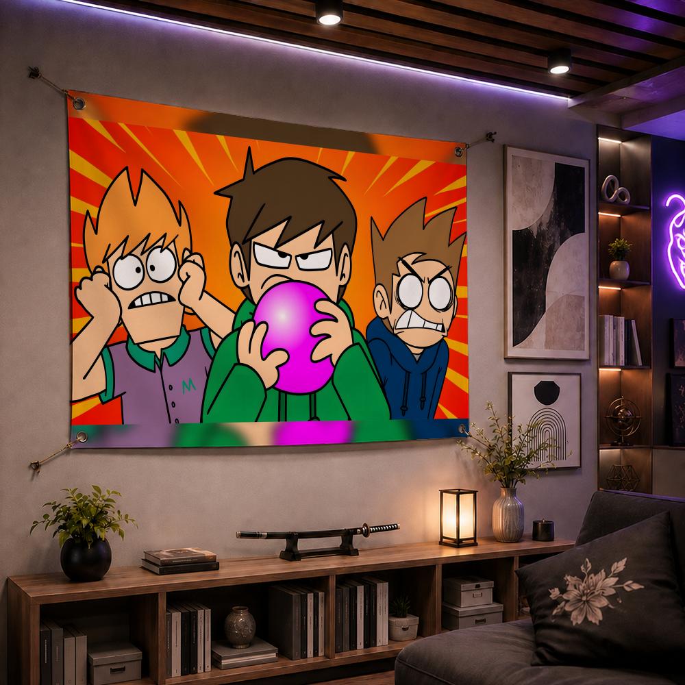 Popular Cartoon E-EddsworldS F - Esports Gaming Banner ulasan dan harga