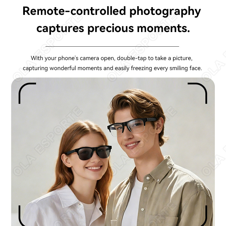 NEW Smart Glasses V5.3 Bluetoo - Esports Gaming Headphones ulasan dan harga