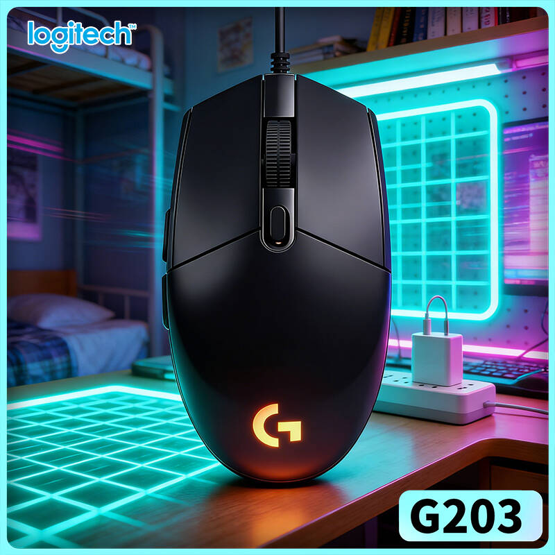 Logitech G203 Prodigy RGB Gami - Logitech Mouse G203 ulasan dan harga