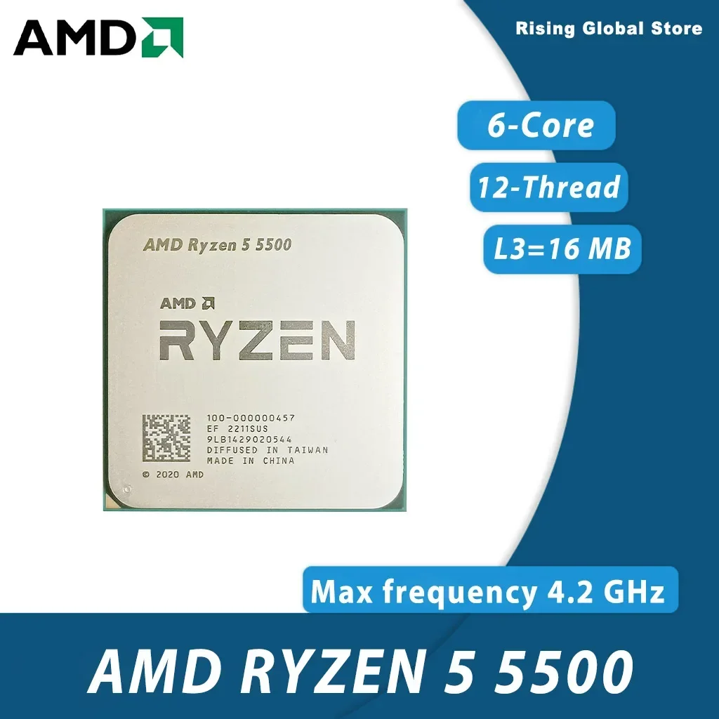 AMD Ryzen 5 5500 Entry Level Z - Amd Cpu Ryzen 5 ulasan dan harga