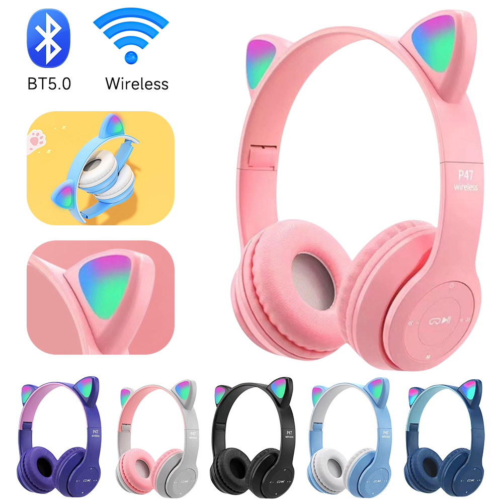 P47M Wireless Bluetooth Headse - Esports Gaming Headphones ulasan dan harga