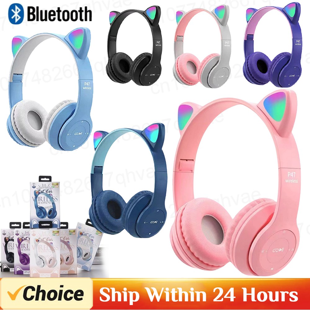 P47M Wireless Bluetooth Headse - Esports Gaming Headphones ulasan dan harga