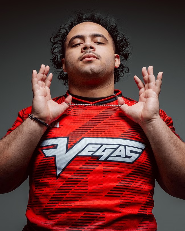 2026 New Vegas Red Diagonal St - Esports Gaming Jersey ulasan dan harga