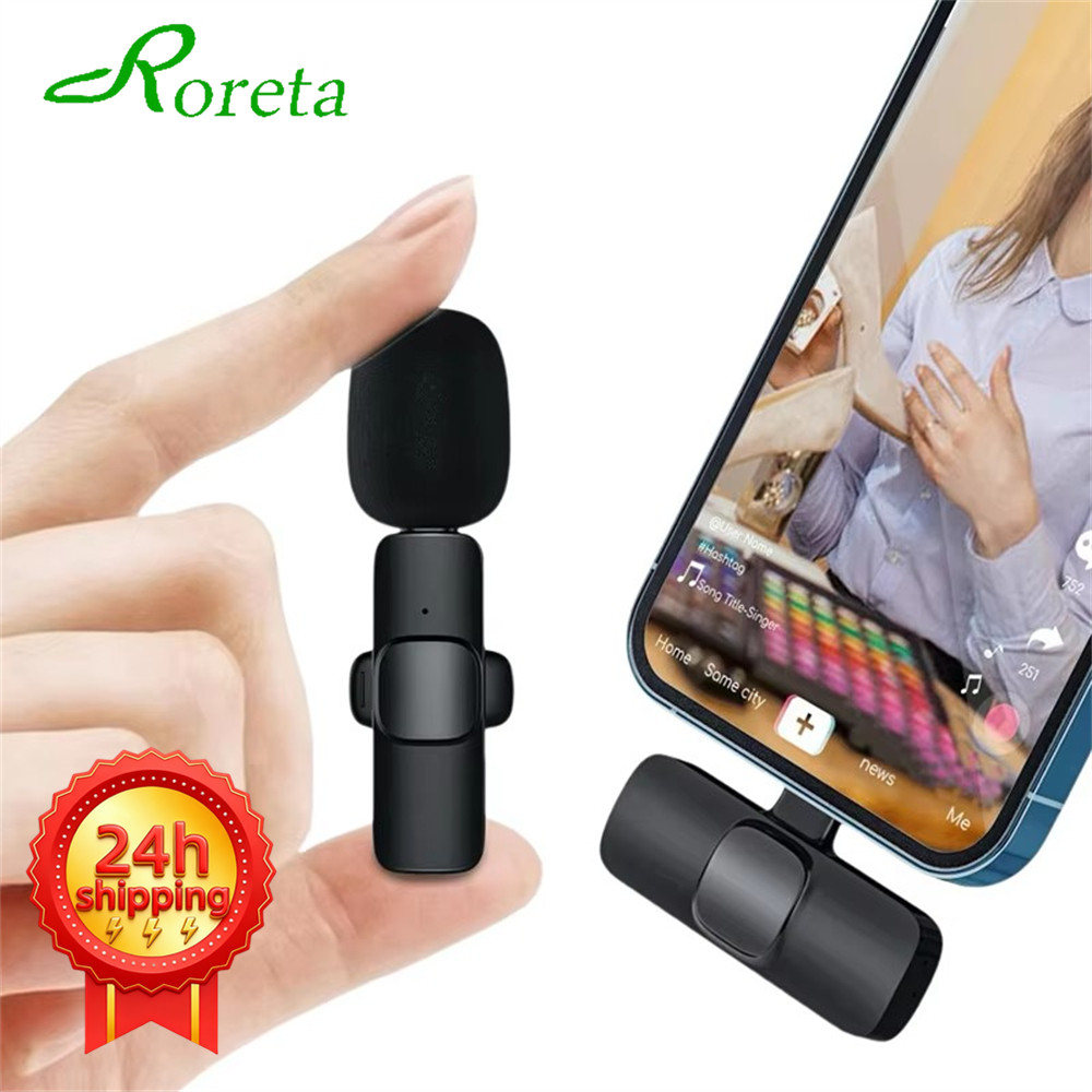 Roreta Noise-canceling Microph - Streaming Mic Condenser ulasan dan harga