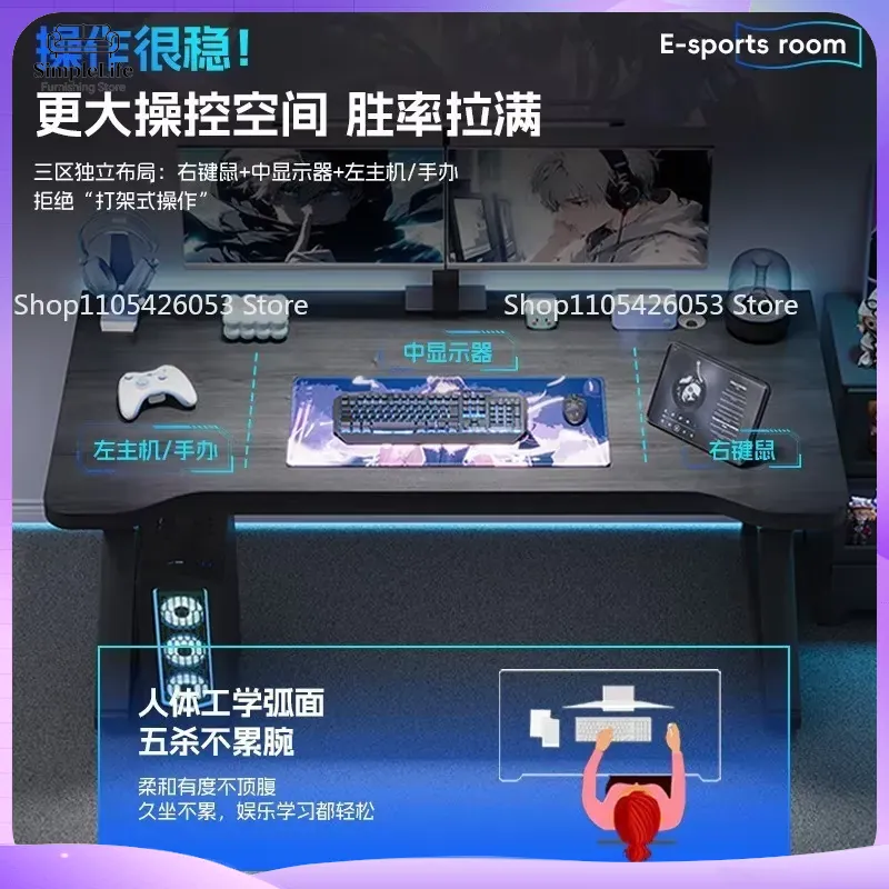 Computer Desk for Home Office  - Esports And Gaming Management ulasan dan harga