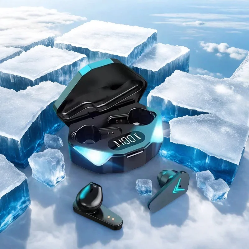 New TWS Bluetooth Earphones Wi - Esports Gaming Mobile ulasan dan harga