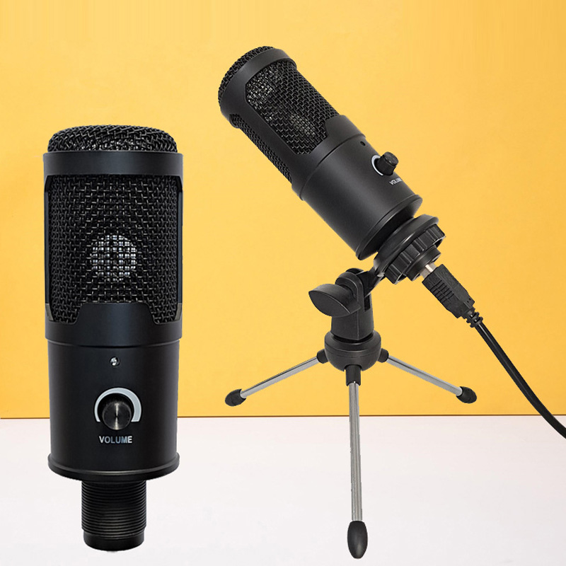 1.5m USB Condenser Microphones - Streaming Mic Condenser ulasan dan harga