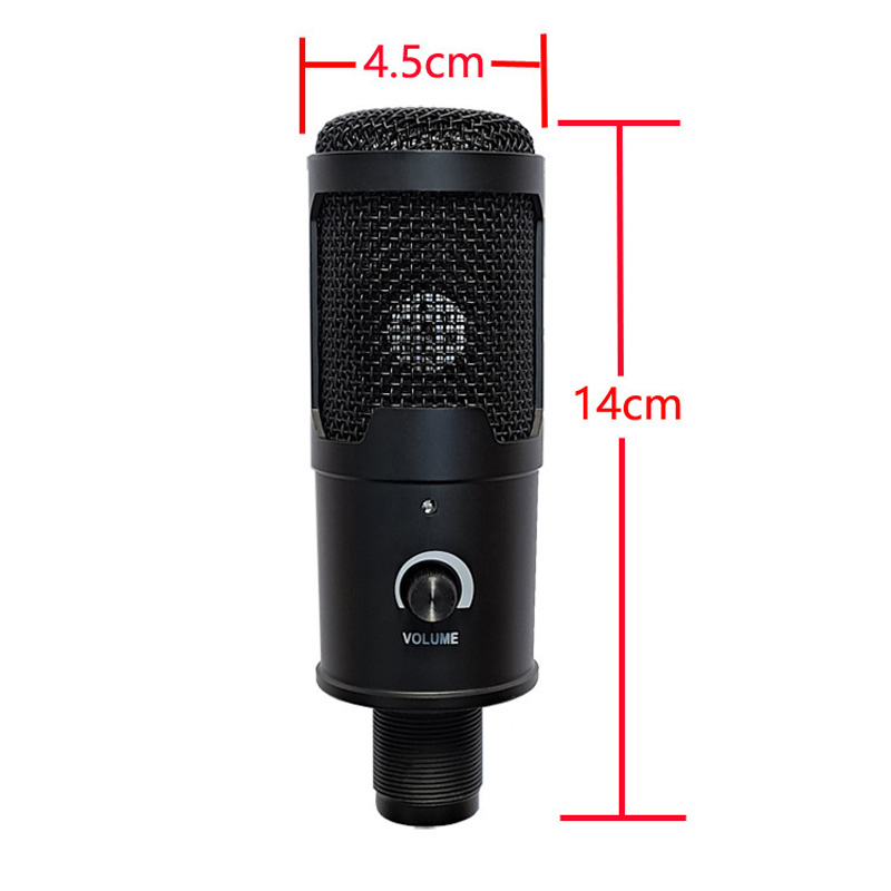 1.5m USB Condenser Microphones - Streaming Mic Condenser ulasan dan harga
