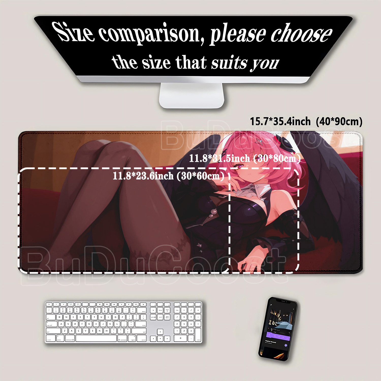 Mousepad HD Printing New Remie - Zero Esports Gaming Gear ulasan dan harga