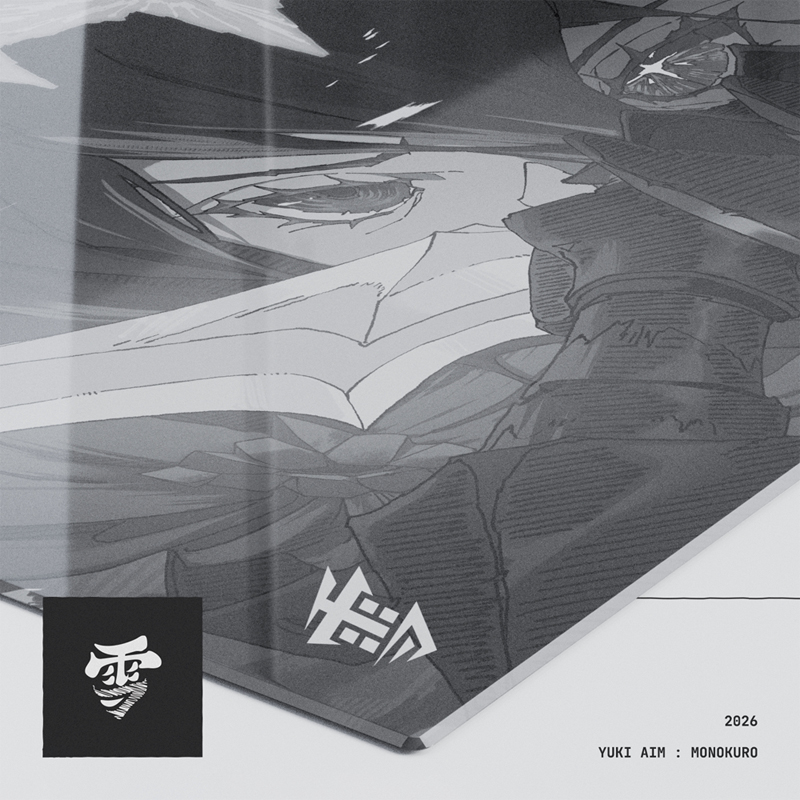 Yuki Aim Monokuro Tempered Gla - Esports Gaming Table ulasan dan harga