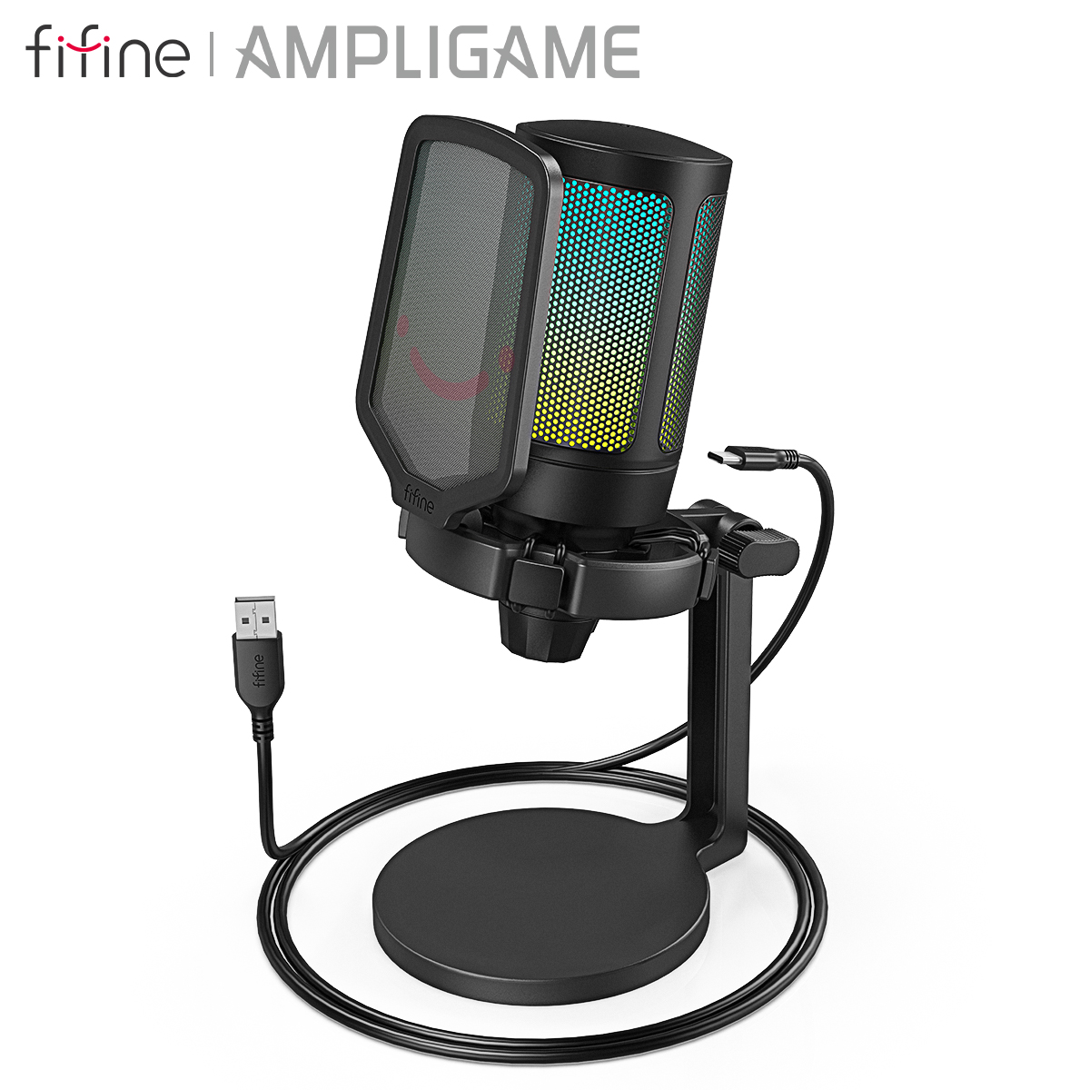 FIFINE AmpliGame Gaming Microp - Streaming Mic Condenser ulasan dan harga