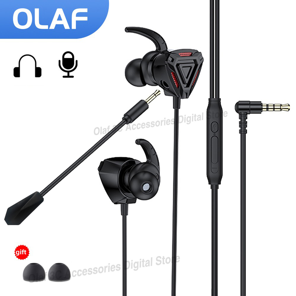 OLAF 3.5mm Wired Headphones Ga - Esports Gaming Headphones ulasan dan harga