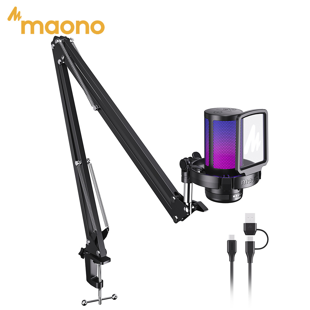 MAONO DGM20S Gaming USB Microp - Streaming Mic Condenser ulasan dan harga