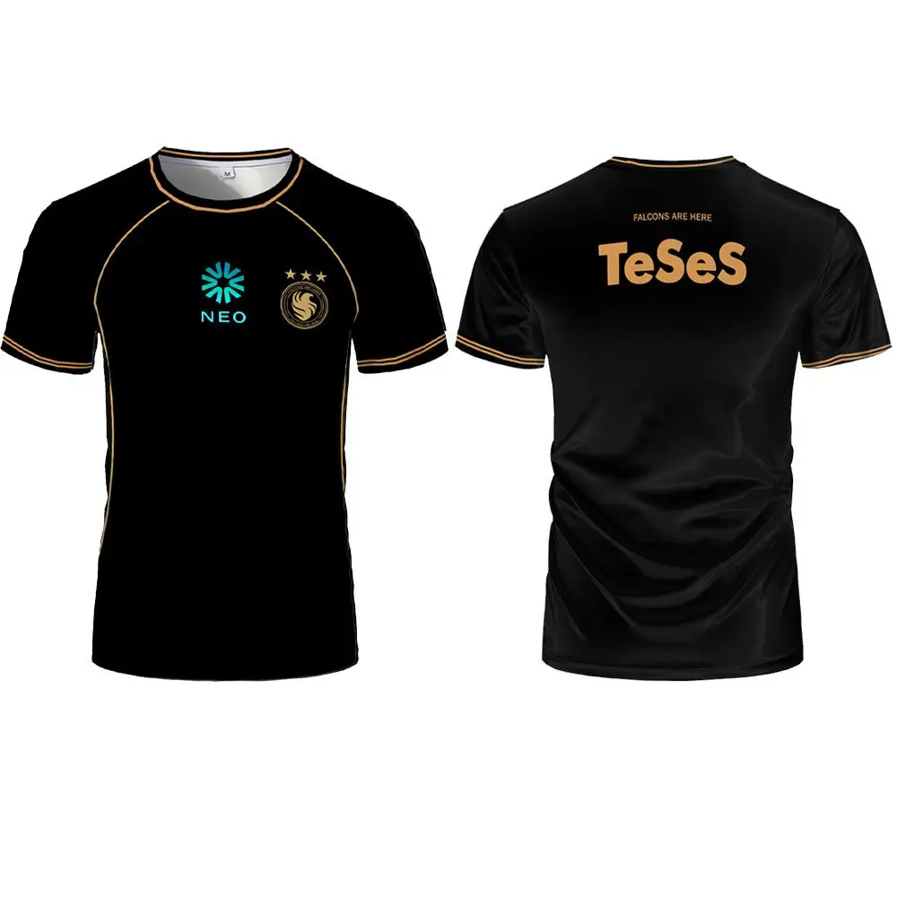 Unisex Breathable Crew Neck Sh - Esports Gaming Jersey ulasan dan harga