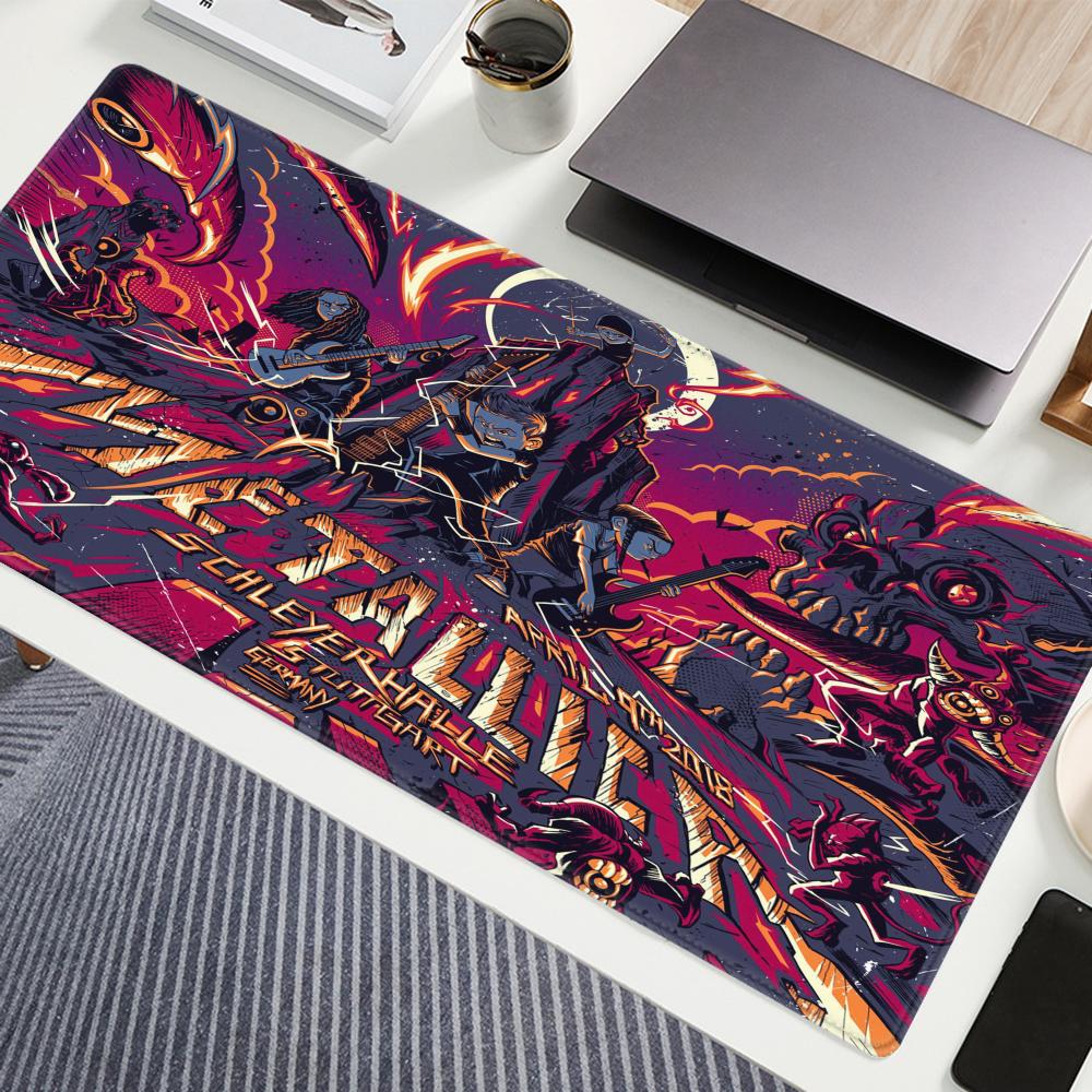 Band M-Metallicaes Mouse Pad 9 - Esports Gaming Keyboard And Mouse ulasan dan harga