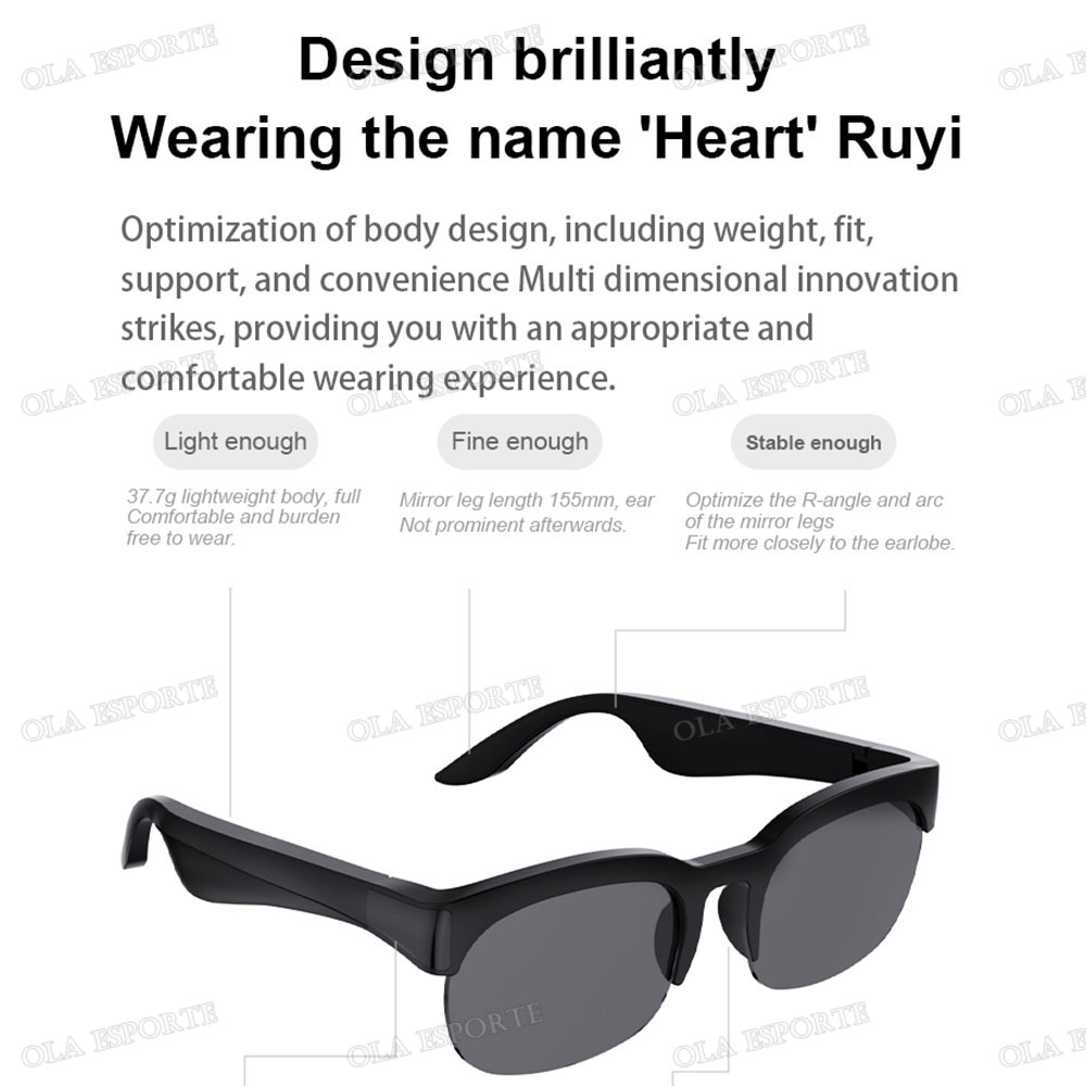 New Camera Control Smart Glass - Esports Gaming Headphones ulasan dan harga