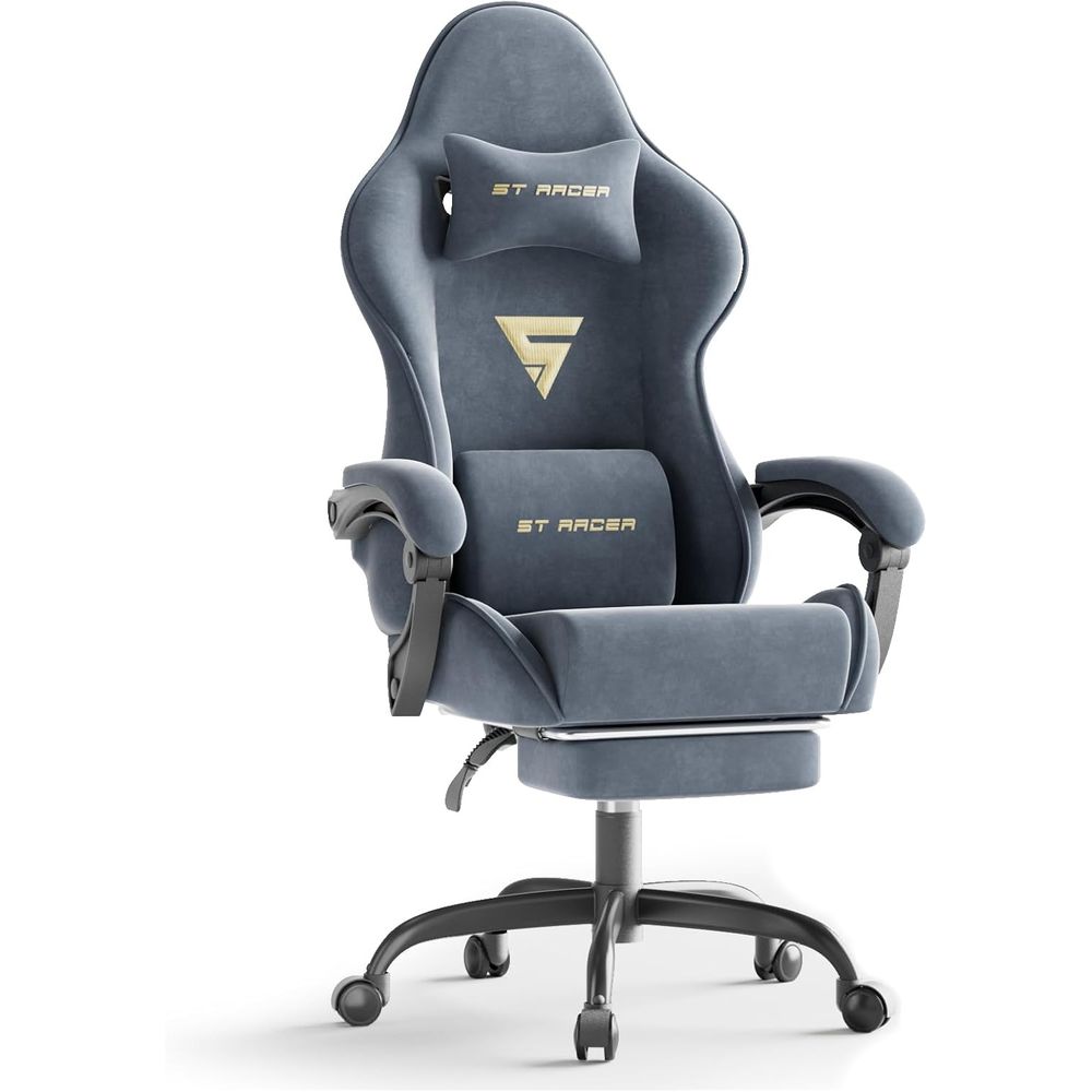 Ergonomic Gaming Chair with Fo - Gaming & Esports District ulasan dan harga