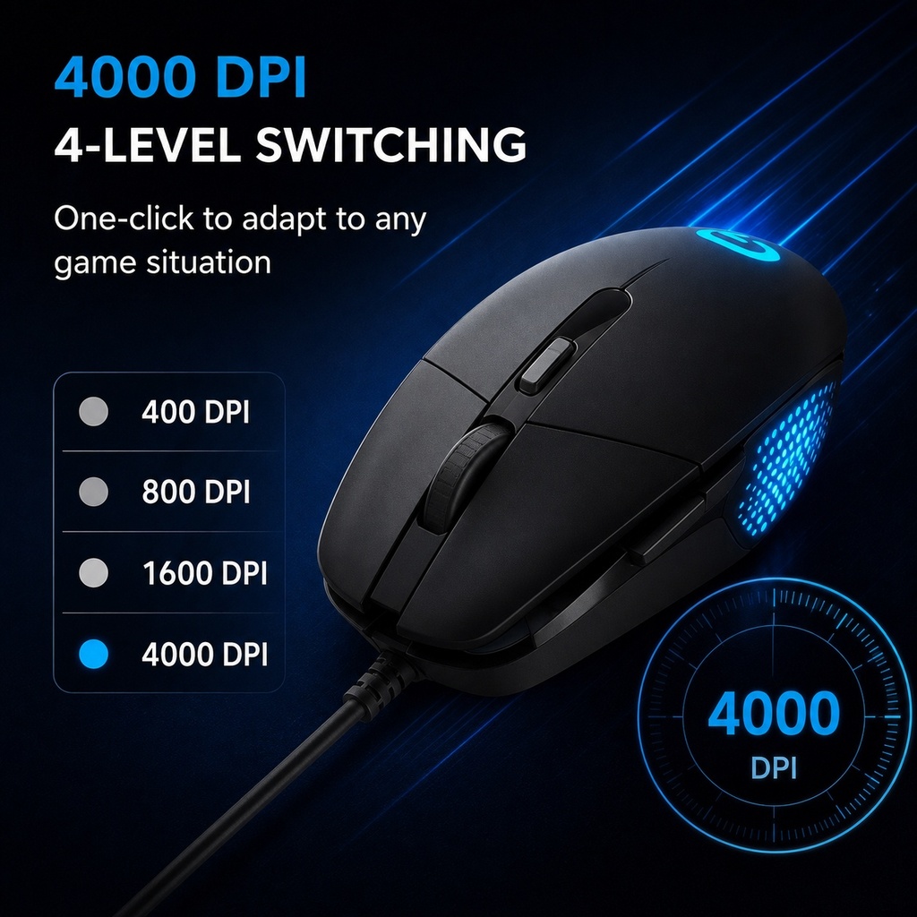 Original Logitech G302 Wired O - Zero Esports Gaming Gear ulasan dan harga