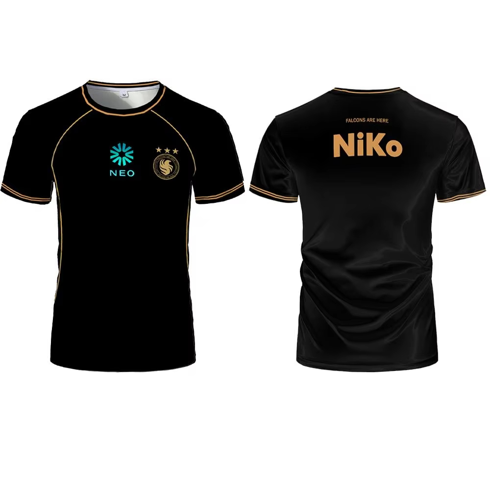 Team Falcons 2026 Training Uni - Esports Gaming Jersey Design ulasan dan harga