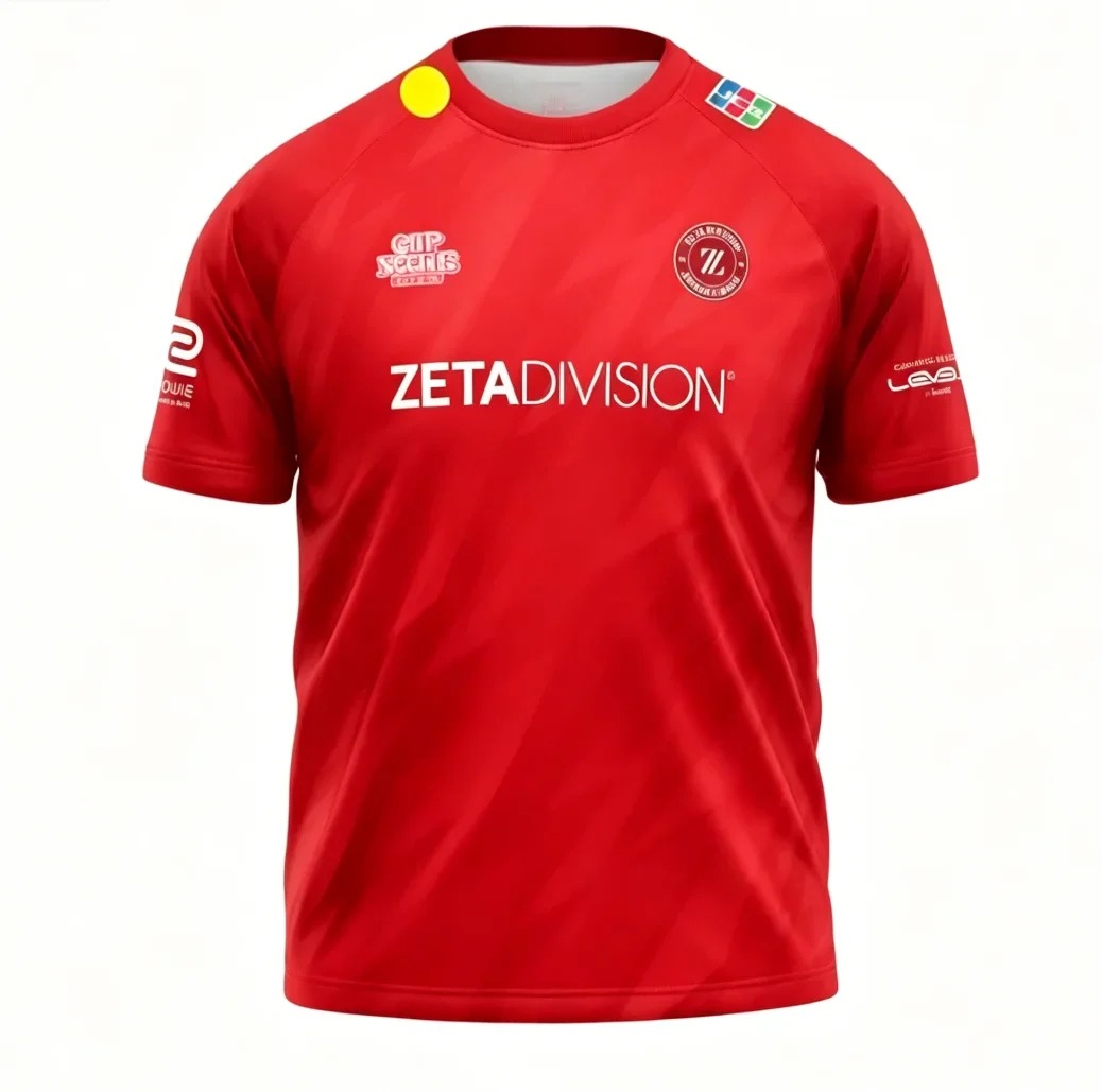 Summer Casual E-Sports Zeta Di - Esports Gaming Jersey ulasan dan harga