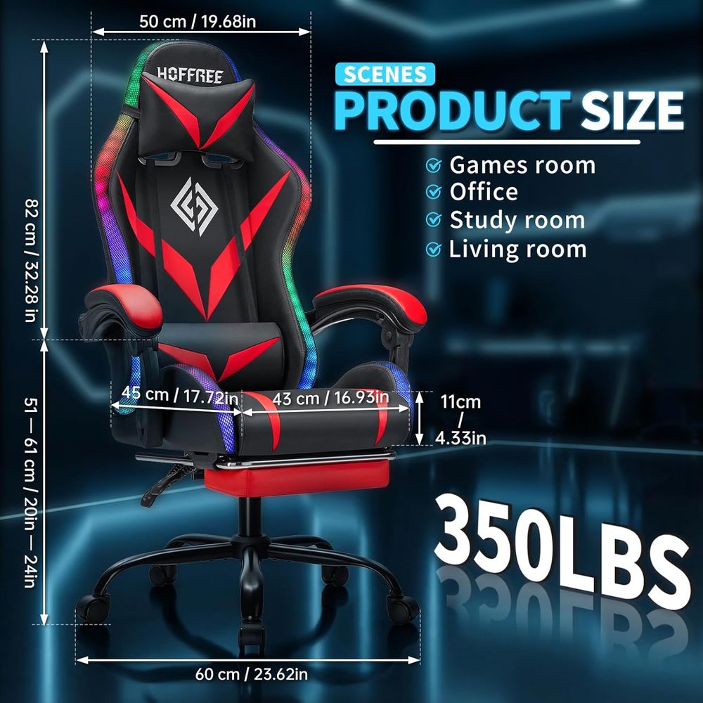 Ergonomic High-Back Gaming Cha - Gaming & Esports District ulasan dan harga