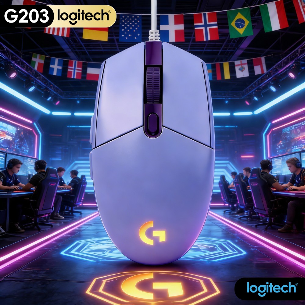 Logitech G203 Wired Gaming Mou - Logitech Mouse G203 ulasan dan harga