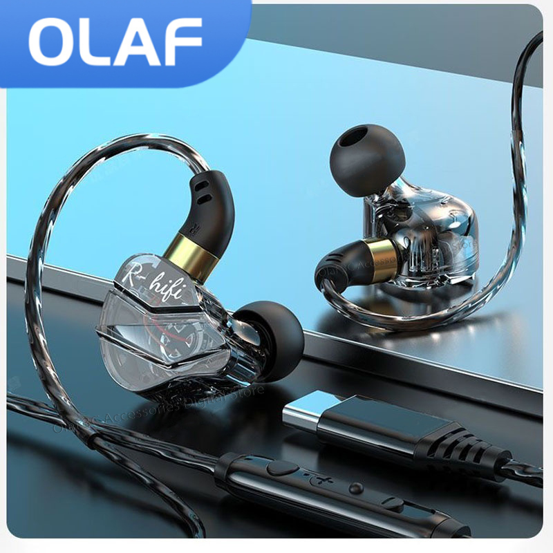 OLAF HiFi Type C Gaming Headph - Esports Gaming Headphones ulasan dan harga
