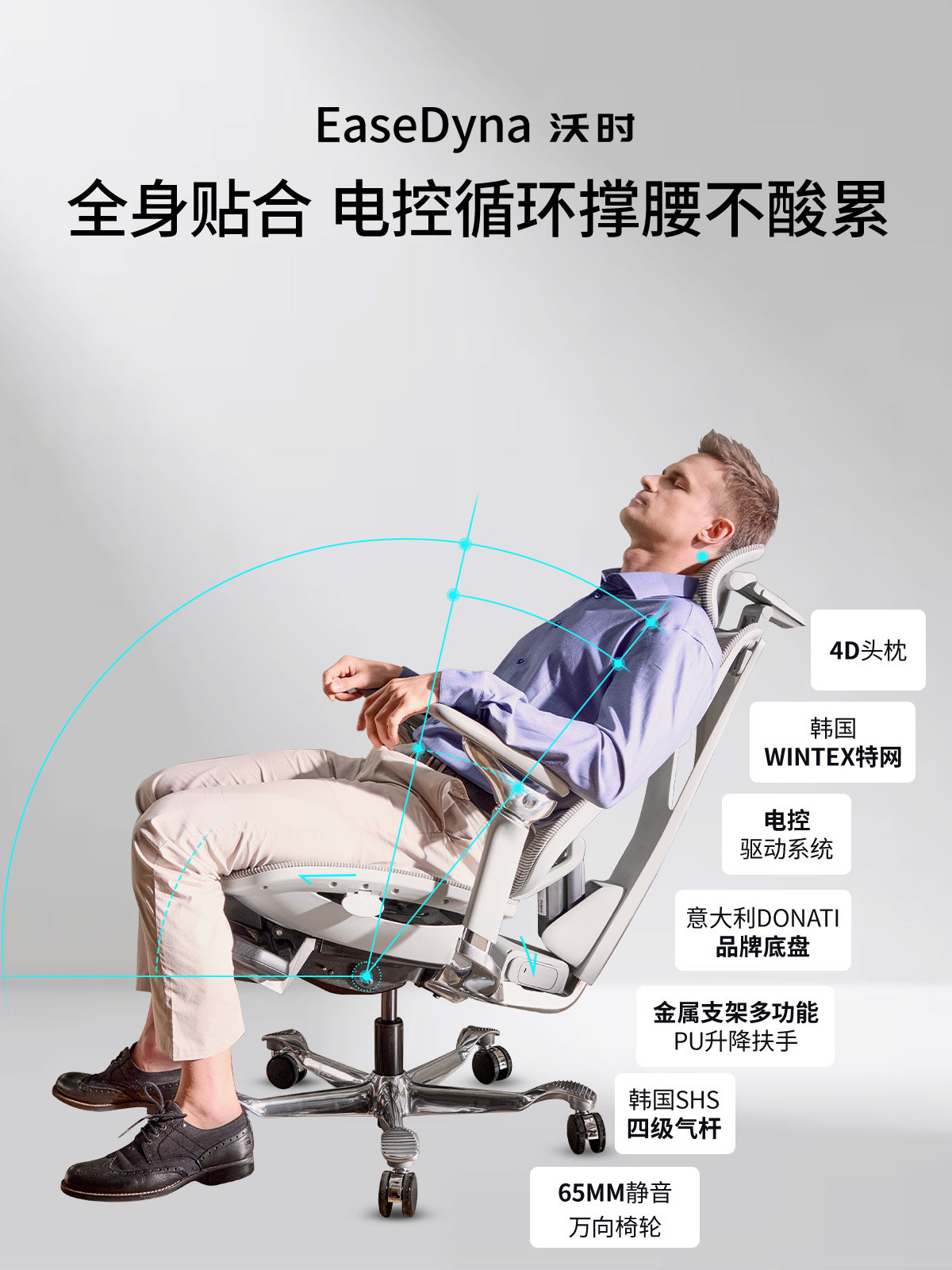 Ergonomic Office Chair with El - Esports Gaming Furniture ulasan dan harga