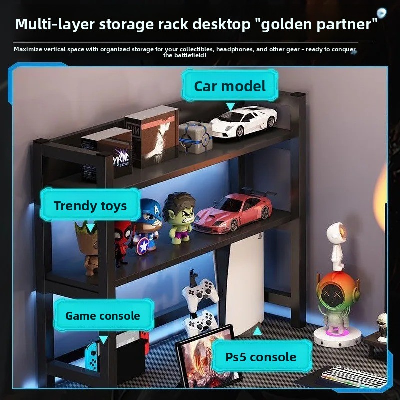 Adjustable Height L Shaped Cor - Esports Gaming Furniture ulasan dan harga