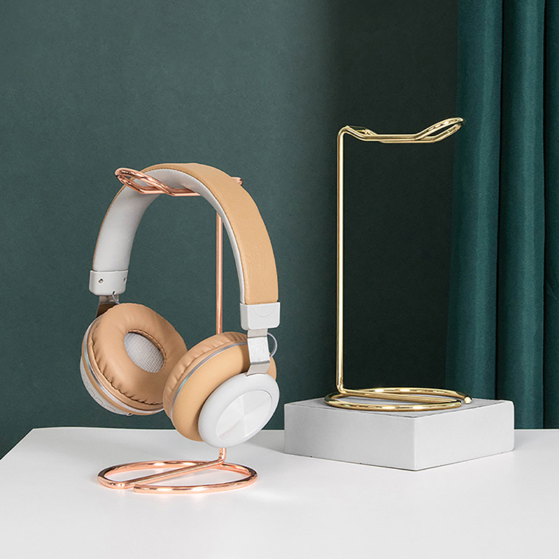 1pc Iron Line Headphone Stand  - Esports Gaming Headphones ulasan dan harga