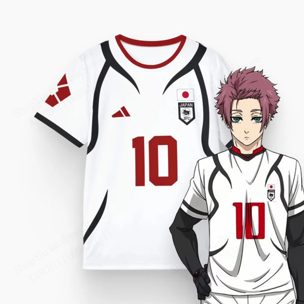 Mens Anime Jersey Blue Lock Sa - Esports Gaming Sleeve ulasan dan harga