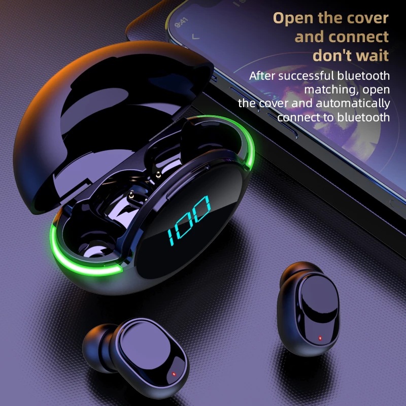 #Y80 New Bluetooth Earphones T - Esports Gaming Mobile ulasan dan harga