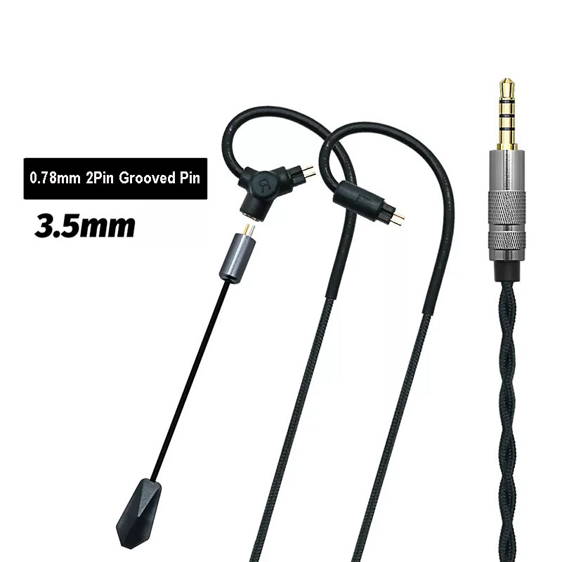 0.78 QDC MMCX Gaming Earphone  - Esports Gaming Mobile ulasan dan harga