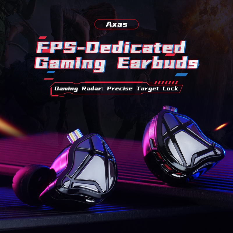  KZ Axas FPS Gaming IEM Headp - Esports Gaming Setup ulasan dan harga